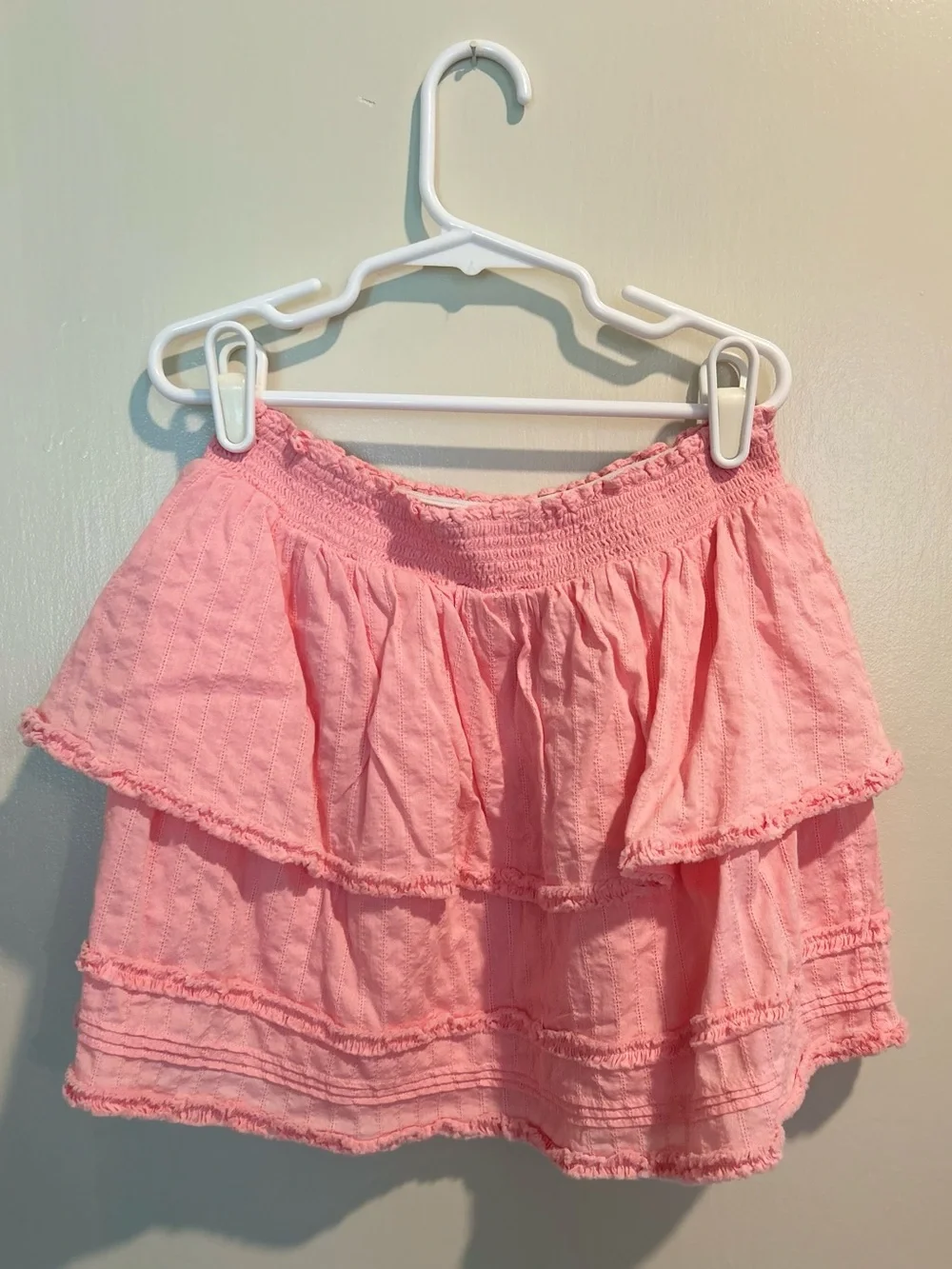 LoveShackFancy Girls Pink Smocked Ruffle Set - Picture 5 of 7